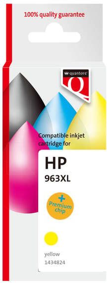 Quantore Inktcartridge alternatief tbv Hp 963XL 3JA29AE hc geel