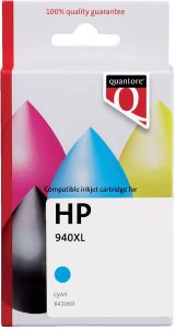 Quantore Inktcartridge alternatief tbv HP C4907AE 940XL blauw
