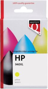 Quantore Inktcartridge alternatief tbv HP C4909AE 940XL geel