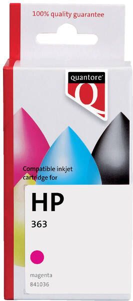Quantore Inktcartridge alternatief tbv HP C8772EE 363 rood