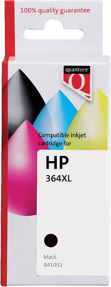 Quantore Inktcartridge alternatief tbv HP CB684EE 364XL zwart