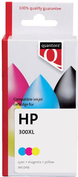 Quantore Inktcartridge alternatief tbv HP CC644EE 300XL kleur