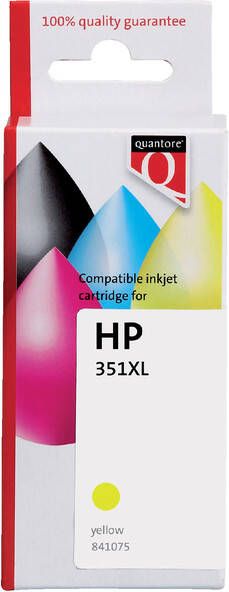 Quantore Inktcartridge alternatief tbv HP CN048AE 951XL geel