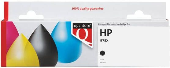 Quantore Inktcartridge alternatief tbv HP L0S07AE 973X zwart - Foto 2