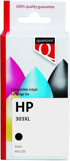 Quantore Inktcartridge alternatief tbv HP T6404AE 303XL zwart HC