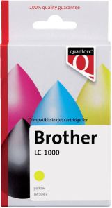 Quantore Inktcartridge Brother LC-1000 geel
