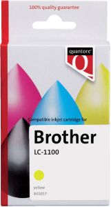Quantore Inktcartridge Brother LC 1100 geel