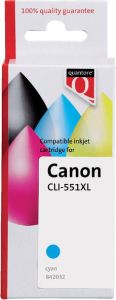 Quantore Inktcartridge Canon CLI-551XL blauw