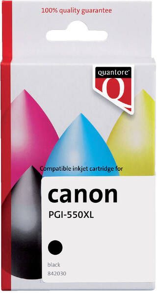 Quantore Inktcartridge alternatief tbv Canon PGI-550XL zwart HC