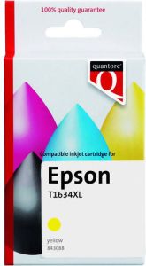 Quantore Inktcartridge Epson 16XL T1634 geel