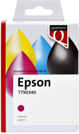 Quantore Inktcartridge Epson T790340 rood