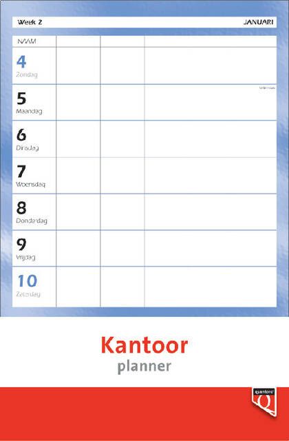 Quantore Kantoorplanner 2023