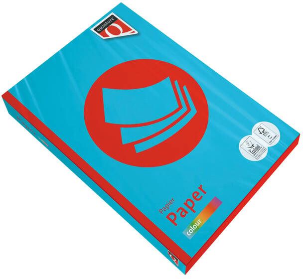 Quantore Kopieerpapier Colour A4 120gr azuurblauw 250 vel