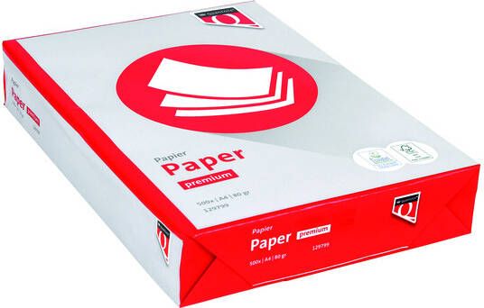 Quantore Kopieerpapier Premium A4 80gr wit 500vel