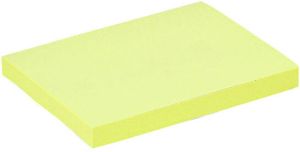 Quantore Memoblok 76x101mm geel