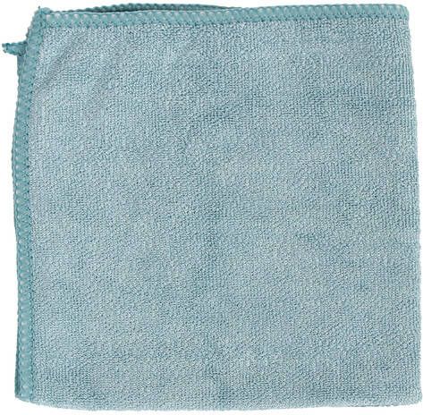 Quantore Microvezeldoek 30x30cm blauw