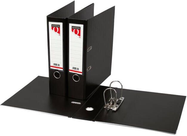 Quantore Ordner A4 80mm PP zwart