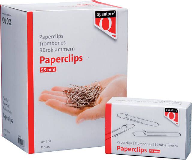 Quantore Paperclip R50 55mm lang