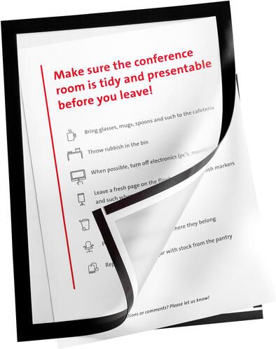 Quantore Frame A3 zelfklevend zwart 2 stuks - Foto 2