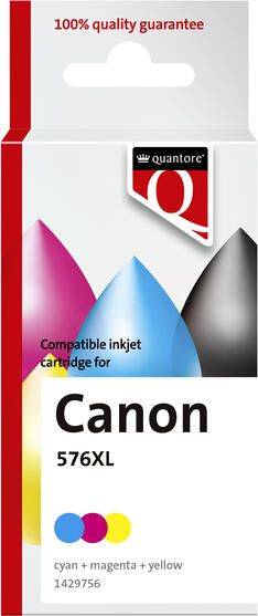 Quantore Inktcartridge alternatief tbv Canon Cl-576XL kleur