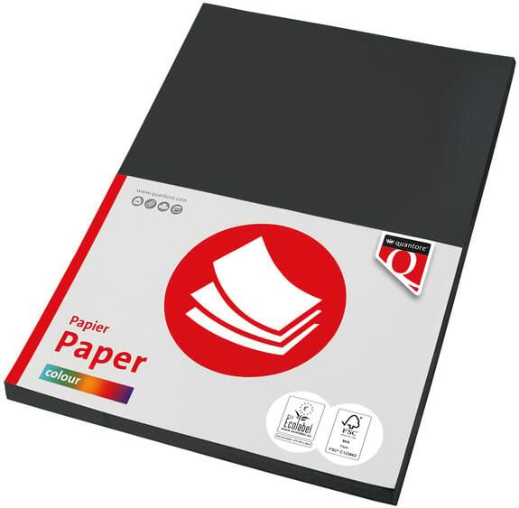 Quantore Kopieerpapier Colour A4 120gr zwart 100 vel