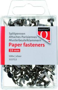 Quantore Splitpen blister 19mm zilver