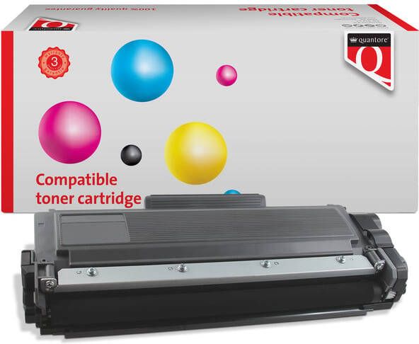 Quantore Toner alternatief tbv brother TN-2320 Zwart jumbo