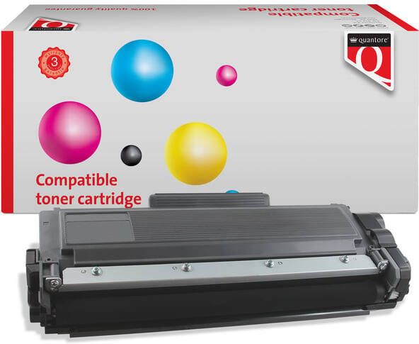 Quantore Toner alternatief tbv brother TN-2510XL Zwart HC