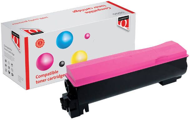 Quantore Toner alternatief tbv Kyocera TK-560M rood