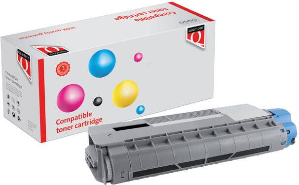 Quantore Toner alternatief tbv Oki 44315308 zwart