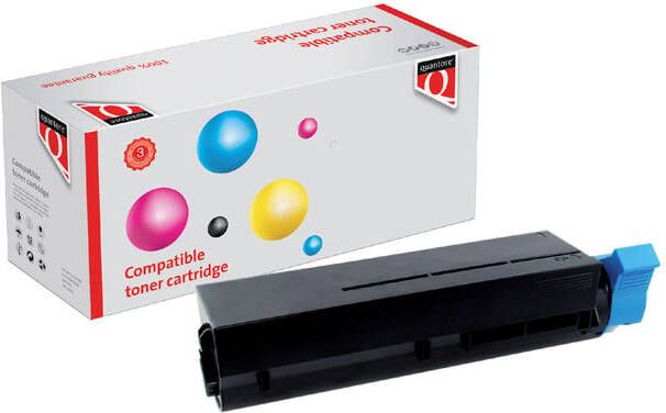 Quantore Toner alternatief tbv Oki 44574802 zwart