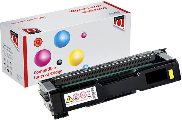 Quantore Toner alternatief tbv Ricoh 407719 geel