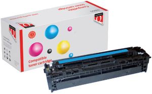 Quantore Tonercartridge alternatief tbv HP CB541A 125A blauw