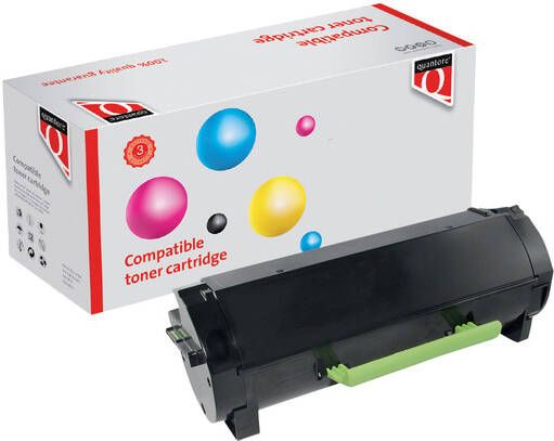 Quantore Tonercartridge alternatief tbv Lexmark 51B2H00 zwart