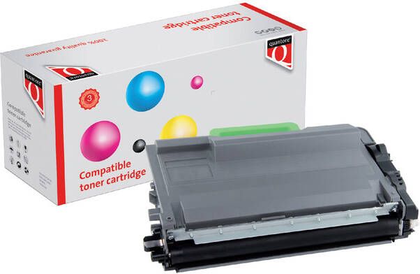 Quantore Toner alternatief tbv Brother TN-3430BK zwart