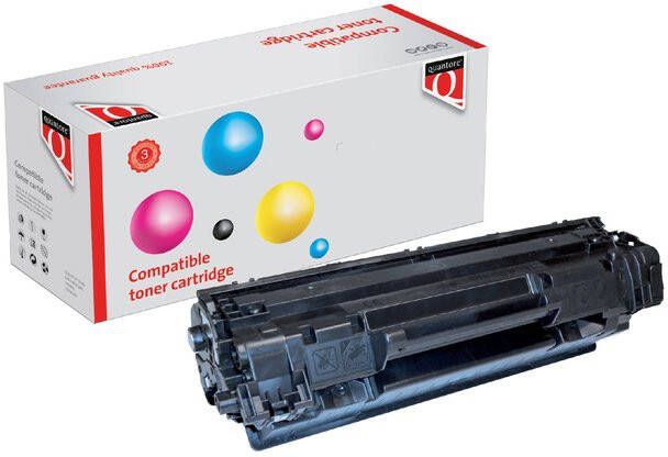 Quantore Tonercartridge alternatief tbv Canon 737 HP CF283X zwart