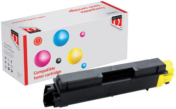 Quantore Toner alternatief tbv Kyocera TK-5140Y geel