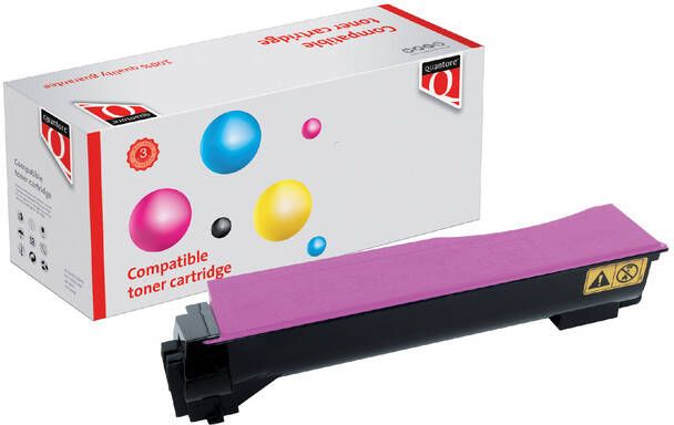 Quantore Toner alternatief tbv Kyocera TK-540M rood - Foto 2