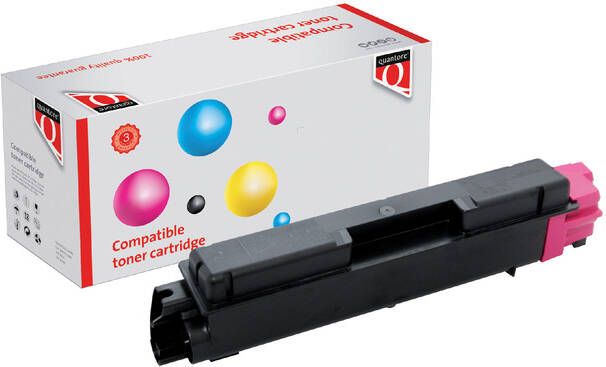 Quantore Toner alternatief tbv Kyocera TK-580M rood - Foto 2