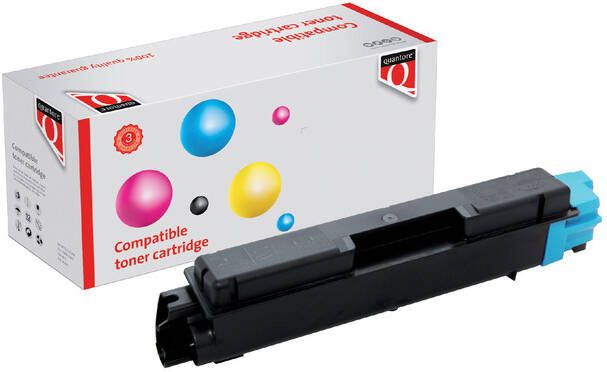 Quantore Toner alternatief tbv Kyocera TK-590C blauw