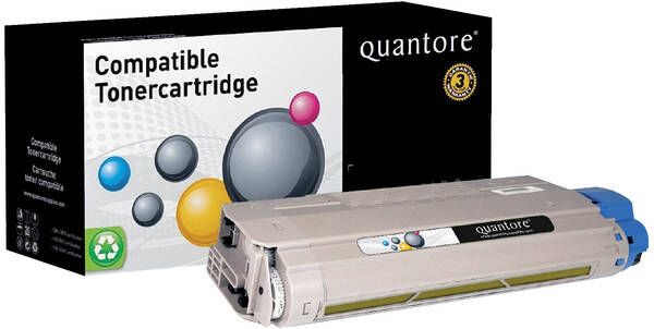 Quantore Toner alternatief tbv Oki 44318605 geel - Foto 2
