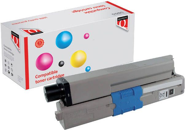 Quantore Toner alternatief tbv Oki 44973536 zwart