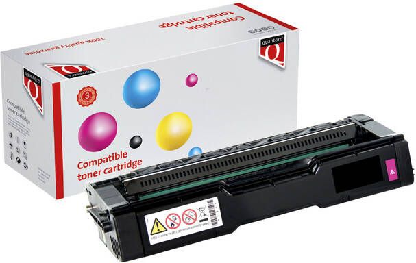 Quantore Toner alternatief tbv Ricoh 407545 rood