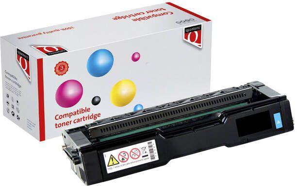 Quantore Toner alternatief tbv Ricoh 407717 blauw