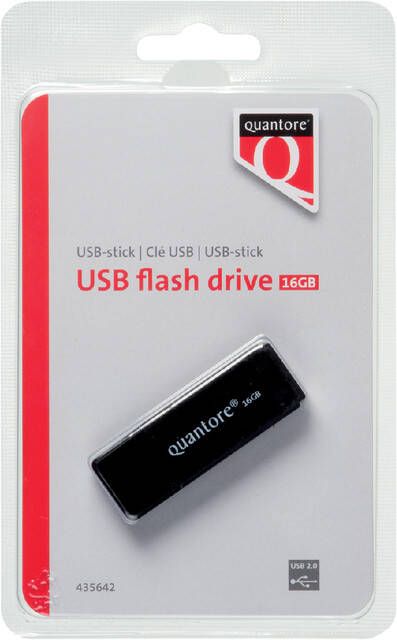 Quantore USB-stick 2.0 16GB - Foto 1