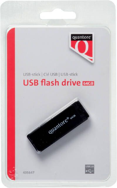 Quantore USB-stick 2.0 64GB - Foto 1