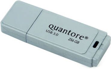 Quantore USB stick 3.0 256GB zilver