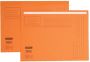 Quantore Vouwmap Folio ongelijke zijde 230gr oranje - Thumbnail 2