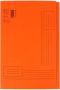 Quantore Vouwmap Folio ongelijke zijde 230gr oranje - Thumbnail 1