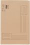 Quantore Vouwmap Folio ongelijke zijde 230gr beige - Thumbnail 1